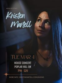 Kristen Martell at Poplar Hill