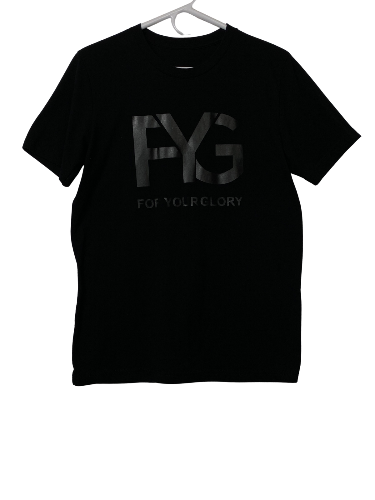 FYG BLACK ON BLACK SHIRT