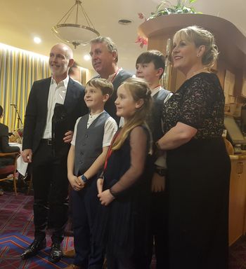 The Wrafters with Ray D'Arcy, host of the Trocaire fundraiser in Leinster House.
