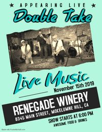 Renegade Winery - Indoor Stage