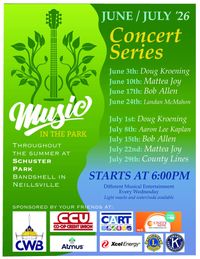 Aaron Lee Kaplan @ Music In The Park 