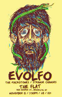 Strange Changes + Evolfo Doofeht + The Macrotones @ the Flat in Brooklyn