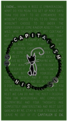 CAPITALISM IS SIN BRACELET