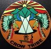 Crow Flag Sticker 5"