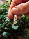 LIMITED EDITION - Hand crafted solid silver climbing shoe charm 