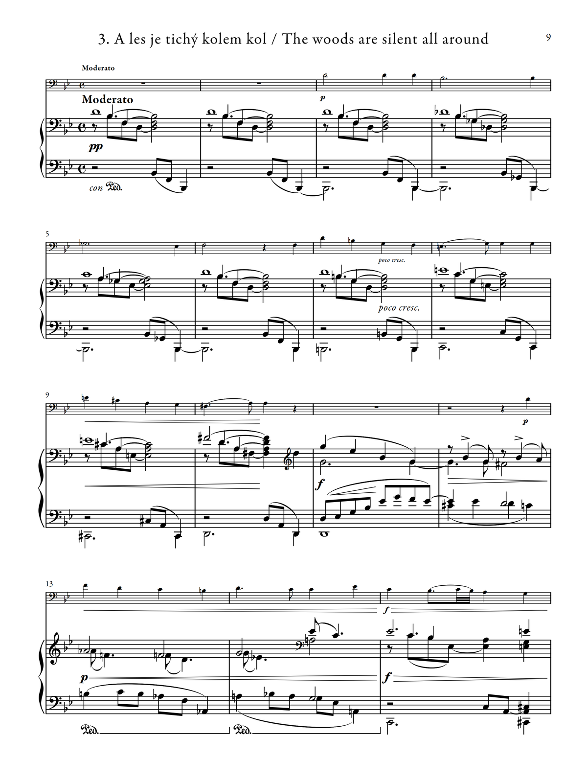 Dvořák - Cigánské melodie (Gypsy Songs), Op. 55 (Transcribed for
