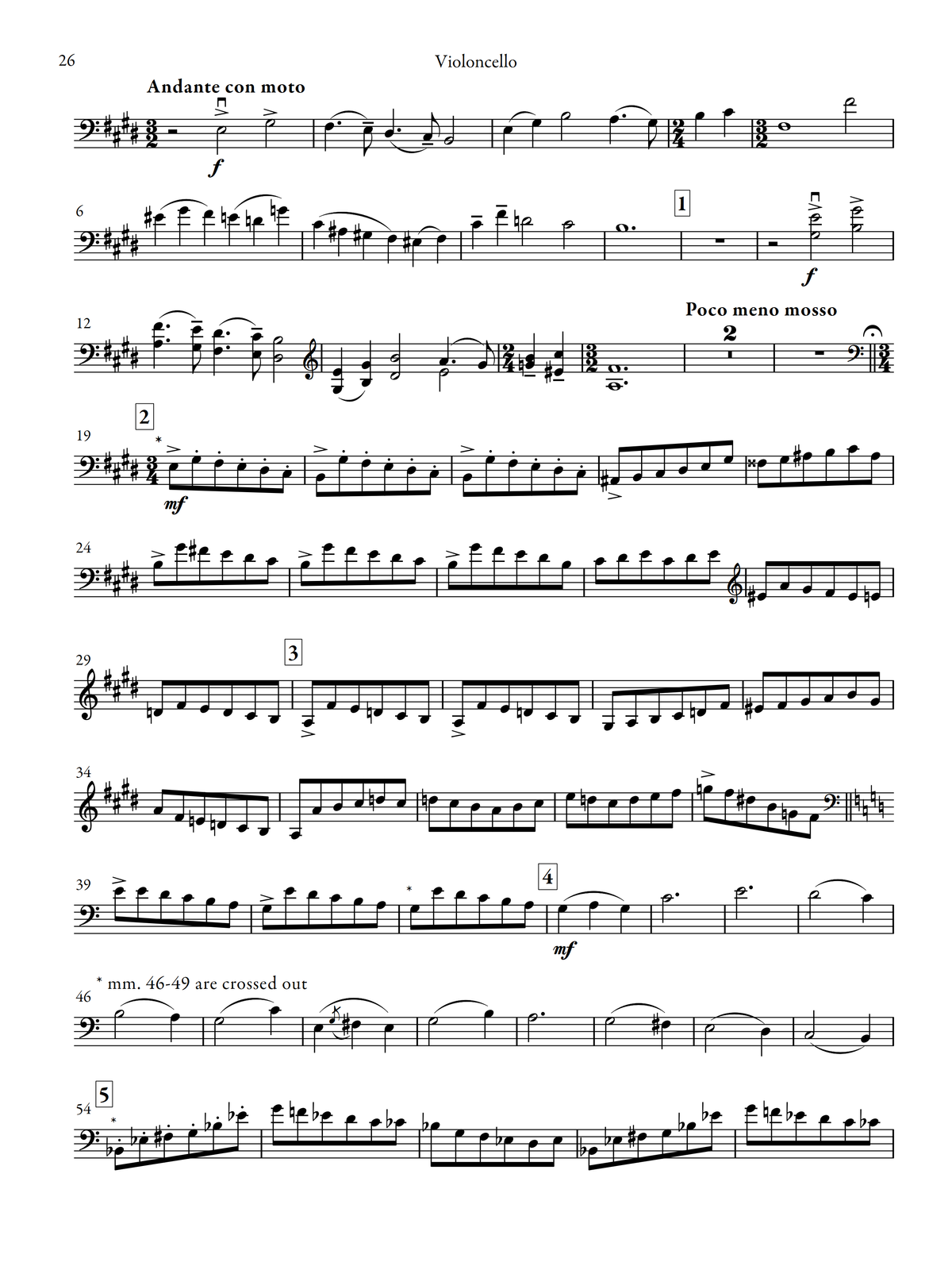 Prokofiev - Sinfonia Concertante, Op. 125 (Urtext Edition, Solo