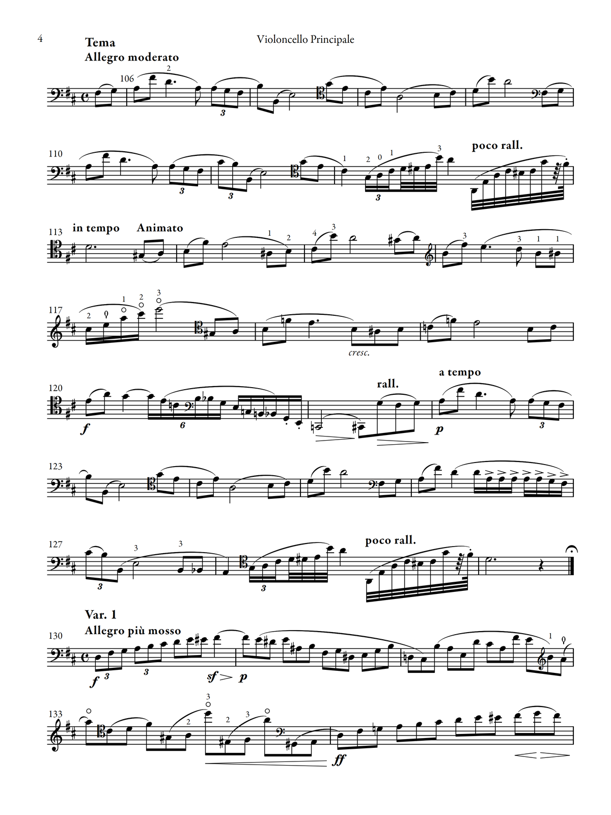 Servais - Souvenir de la Suisse, Op. 10 (Urtext Edition, Piano Version)