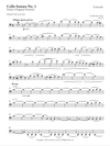 Saint Saens - Finale from Cello Sonata No. 1 (Original Version) - Urtext/First Edition
