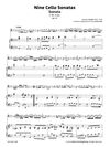 Vivaldi - 9 Cello Sonatas (Urtext, Unmarked and Marked with Keyboard Realization)