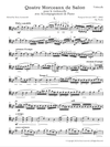 Servais - Quatre Morceaux de Salon (Urtext Edition)