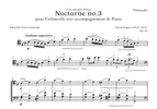 Popper - Nocturne No. 3, Op. 42 (Urtext Edition)