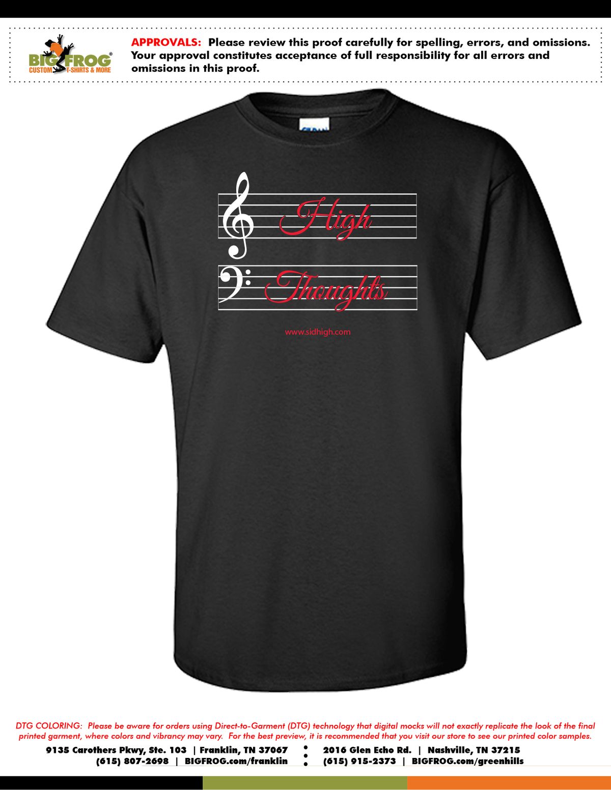 Black T-shirt