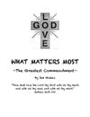 What Matters Most