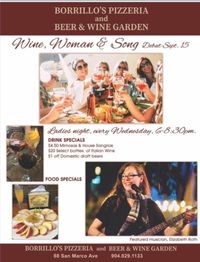 Elizabeth Roth at Borrillo's (Wine, Women and Song series)