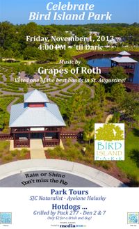 The Grapes of Roth, Bird Island Park dedication event