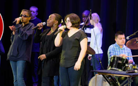FSDB's N'Vision and Outtasight bands at Tuesday night market