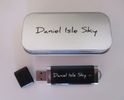 Flash Drive in Small Metal Tin Case - Contains MP3s and WAVES