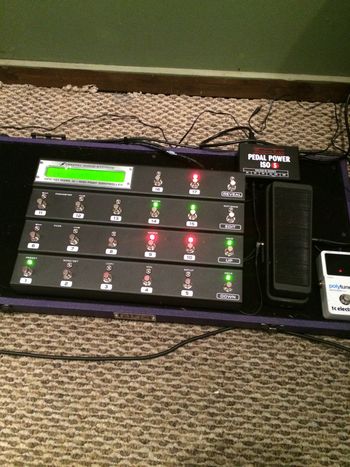 Fractal controller for the "Petrucci rig"
