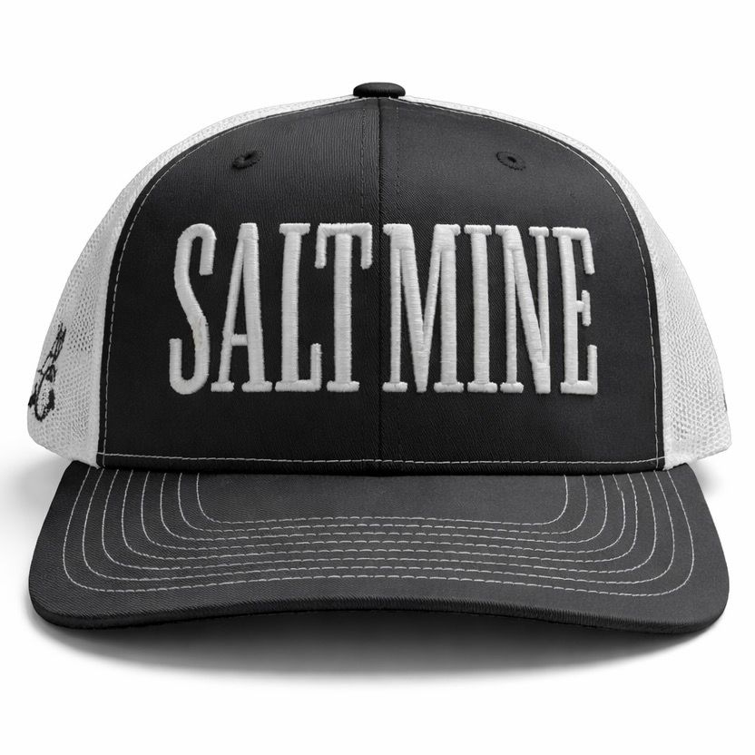 Black/White Salt Mine Hat