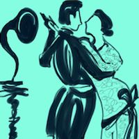 The Grossmith Tango by Arranged for 1 Piano 4-Hands, by Nancy Piver