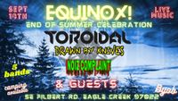 EQUINOX FEST with  DRAWN BY KNIVES / TOROIDAL / NOIZ COMPLAINT! / and guests.  ALL AGES!