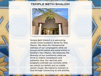 Aaron Alter - Meet the Composer Event at Temple Beth Shalom in Santa Fe, New Mexico with New Mexico Performing Arts Society Artistic Director Franz Vote