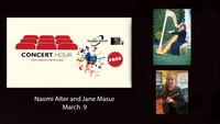 Aaron Alter's Introspective Blues #1 for Flute and Harp will be performed at Palomar College Concert Hour