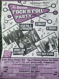 The Devon Rock n Roll Party - Weekender