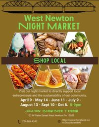 West Newton Night Market, Bloom Brew Tap Room, West Newton, PA