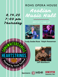 Heartstrings Songwriters Circle Showcase - Cynthiana