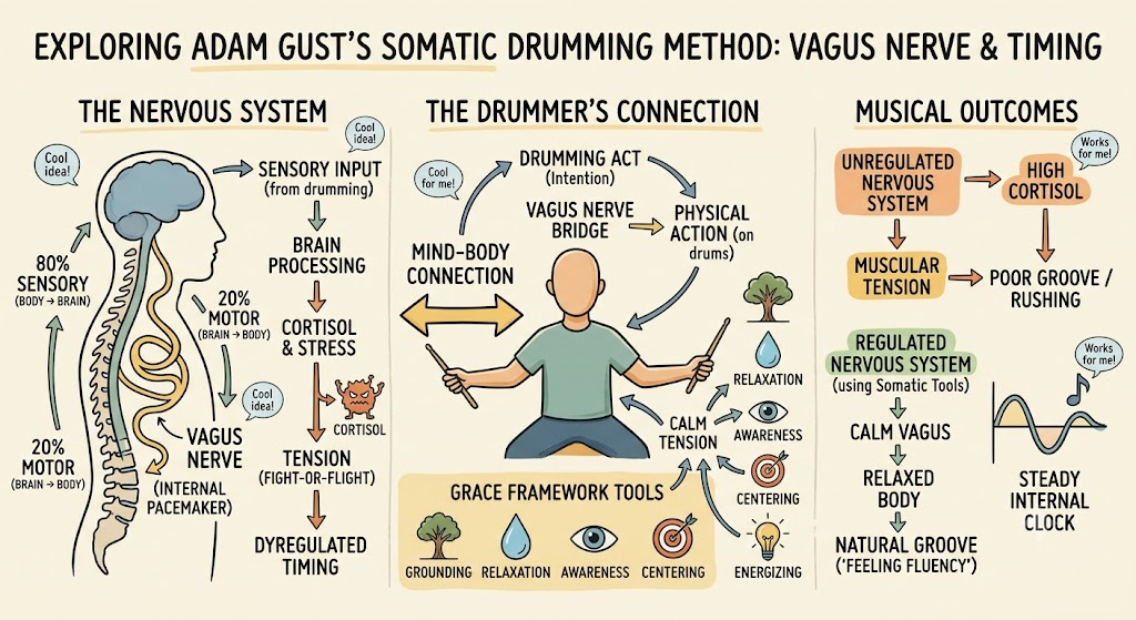 Somatic Drummer and Symmetrical Drumming Australia