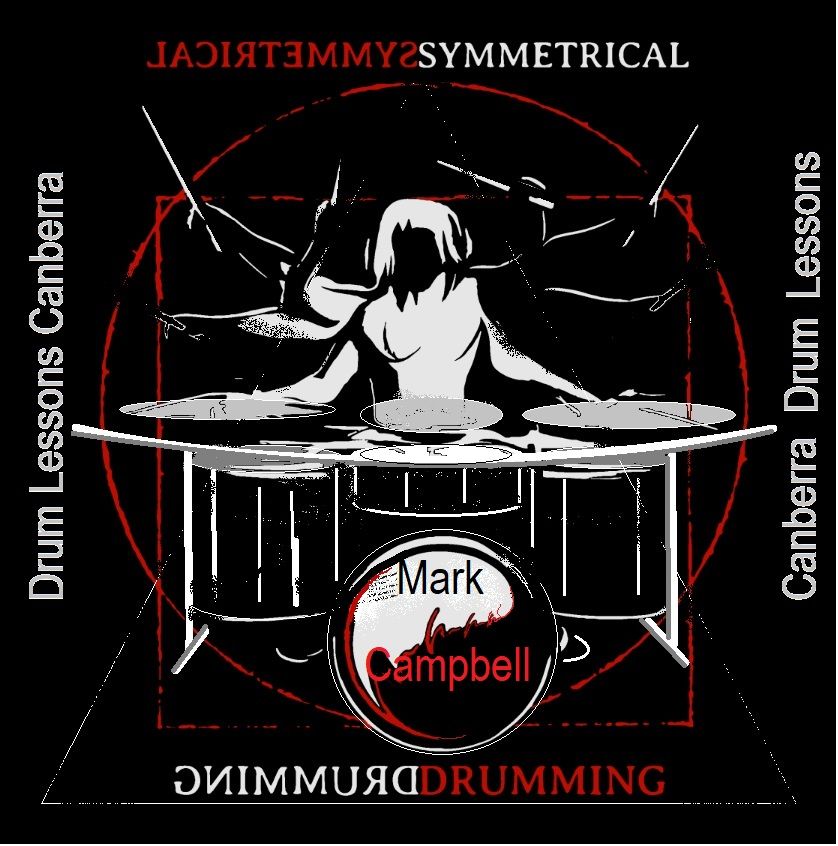 mark campbell drummer, symmetrical drumming australia, drum lessons canberra, canberra drum lessons