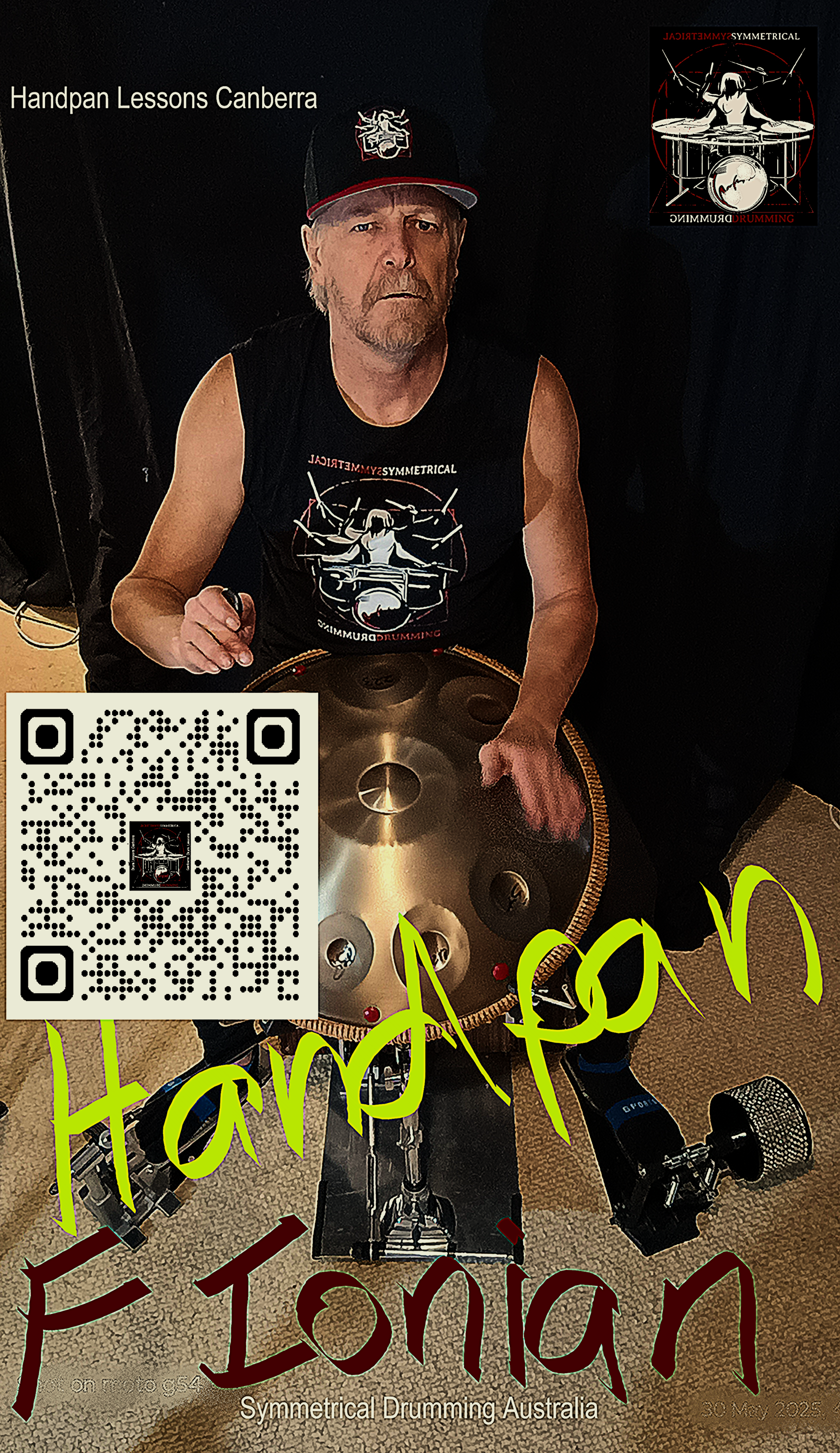 Handpan lessons Canberra, Mark Campbell Handpan player Canberra, Handpan in Canberra, Expert Handpan Player Mark Campbell