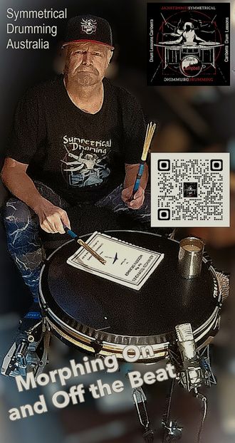 Mark Campbell The Symmetrical Drummer offering drum and percussion lessons in Canberra