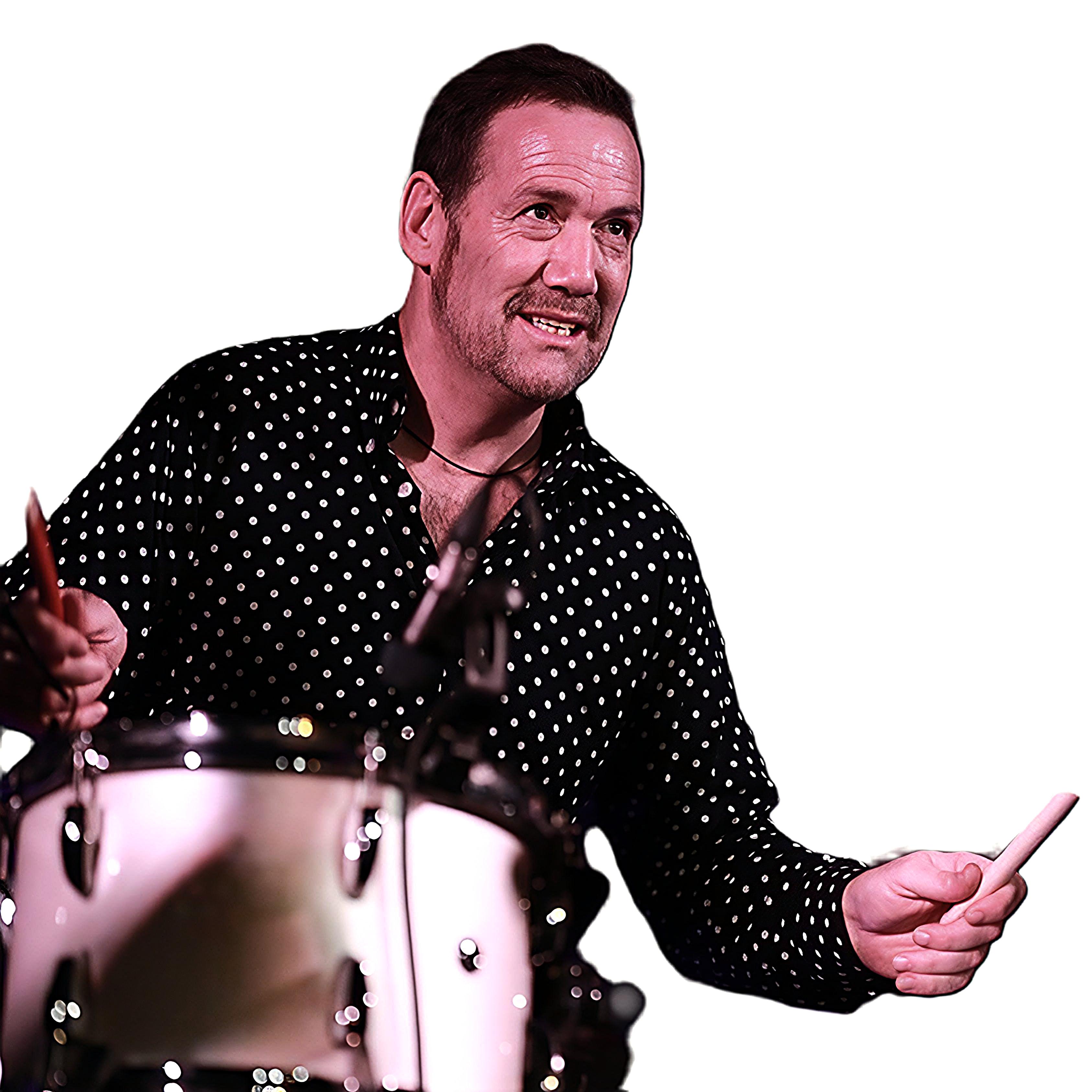 Peter Luscombe Drummer, Symmetrical Drumming Australia, Chewing Gum While Drumming
