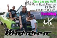 Motorco band featuring Kj Bowers