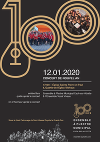 Concert de Gala avec l'Ensemble à Plectre d'Esch/Alzette