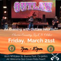 Outlaw @ American Legion, Buena Park