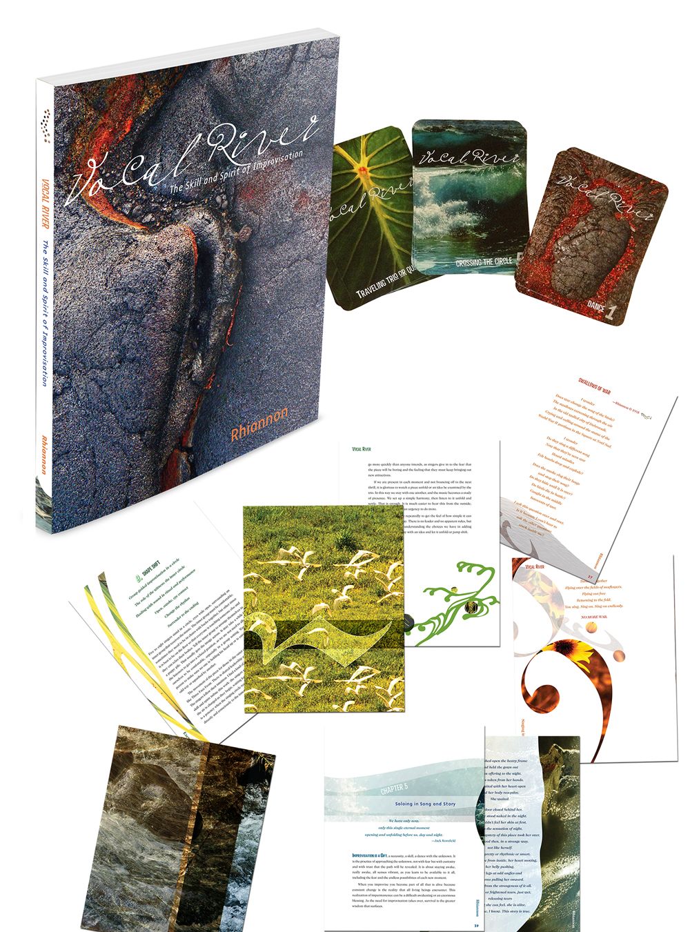 The Enchanted Circle option #2 DIGITAL VOCAL RIVER BOOK, exercise cards and FLIGHT