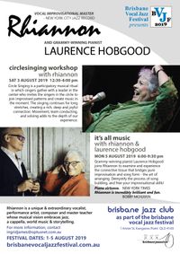 Workshop | Brisbane Vocal Jazz Festival