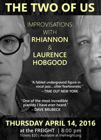 THE TWO OF US: WITH LAURENCE HOBGOOD