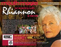 MOUTH MAGIC: ROME Rhiannon with singers from All The Way In 2014 and local guests