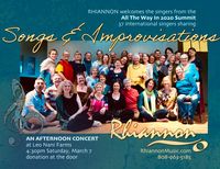ALL THE WAY IN 2020 SUMMIT culminating concert Songs and Improvsations