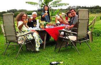 our first international farm to table dinner
