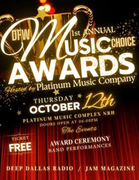 DFW MUSIC Choice Awards  - featuring Lowside, Messer and more!