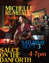 MICHELLE RUMBALL at Sauce on the Danforth