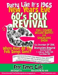 New Years Eve! Where Have All the Folksongs Gone
