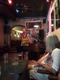 MICHELLE RUMBALL at GATE 403 with PETER HILL