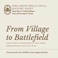Pine Grove Mills Village Association: Our Civil War History | Upstairs